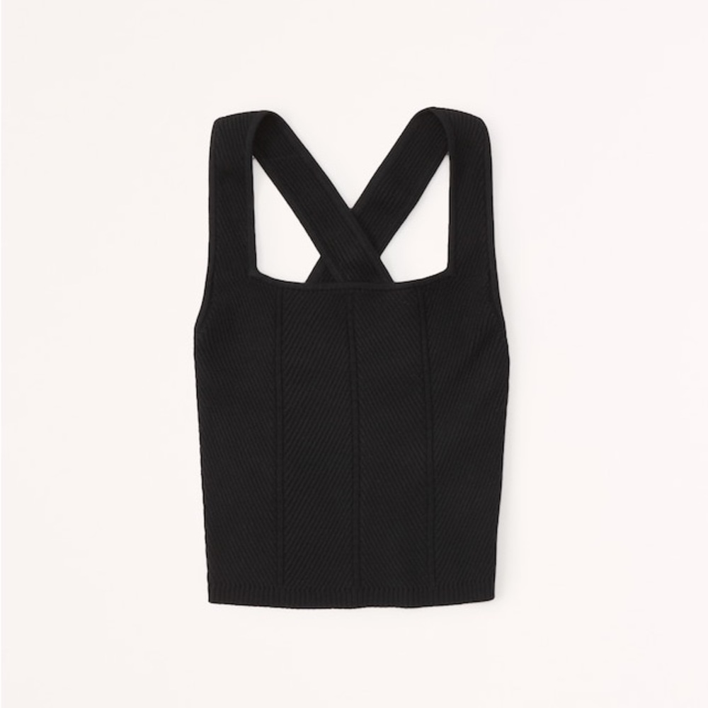 ❤️‍🔥Elevated Ribbed Crossback Tank